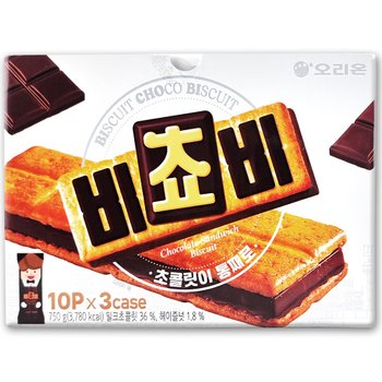 코스트코 오리온 비쵸비 750g(25g x 30개) 초콜릿 과자 비스킷