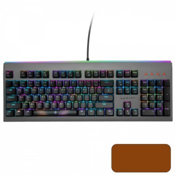 워프 마닉축 RGB 게이밍 기계식 키보드갈축 W