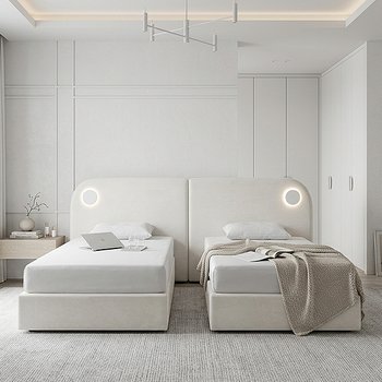 수도권무료배송 더젠 뷰프라202 아쿠아텍스 호텔식 무빙 트윈침대세트 슬라이드침대