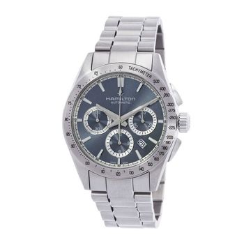 [해외] 해밀턴 Jazzmaster Performer Autochrono 블루 다이얼 남성 시계 H36656140 662966