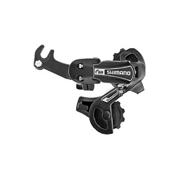 [해외] 시마노 SHIMANO 뒷 변속기 RD-TY21 B 블랙 6S GS 역 손톱 ARDTY21BGSBL