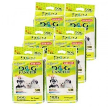 독펜시아 와이드중형패드 50매(62x45cm) 6개 한세트 오줌