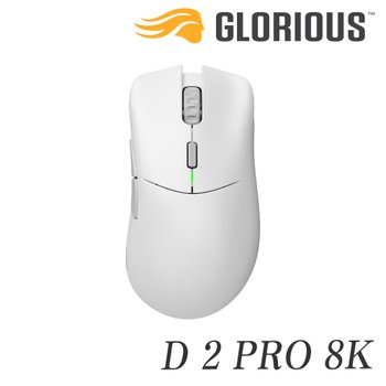 글로리어스 MODEL D 2 PRO 8K 유무선 게이밍 마우스 화이트