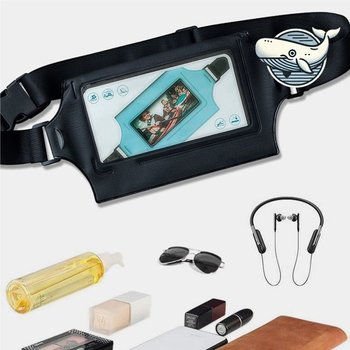 여름 물놀이 전자기기 방수 지갑 스마트폰 D14 물놀이 쉴드팩 힙색크로스백 IPX8등급