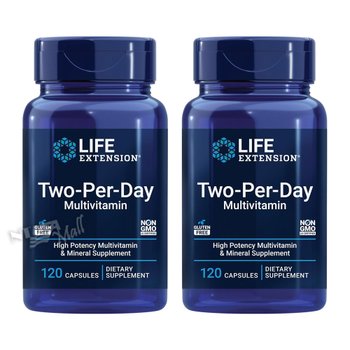 [해외] [1+1]라이프익스텐션 투 퍼 데이 종합비타민 120정 LIFE EXTENSION TWO PER DAY MULTIVITAMIN