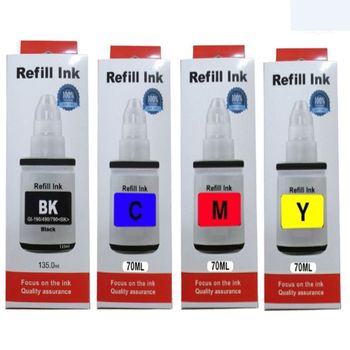 캐논 PIXMA G3915 검정+칼라/호환잉크/4색세트 캐논잉크 hp프린터잉크 잉크리필 프린트잉크