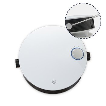 [SSG]3초 쾌속 모엘로 멀티 난방기 휴대형 듀얼팬 욕실 저소음 PTC 전기 히터 온풍기 송풍기