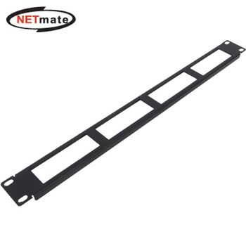 허브랙서버랙 케이블 엔트리 CYEP-1UB 판넬1U블랙 X ( 2매입 )