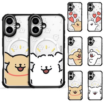 갤럭시 S25 S24 S23 S22 울트라 맥세이프 케이스 정품 몰티즈 헬로 파워범퍼 임팩트 쉴드