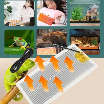USB온열 5V발열필름 열선 히팅패드 히팅열선 DIY 발열체(부품)모듈 50도발열판 (S43406648)