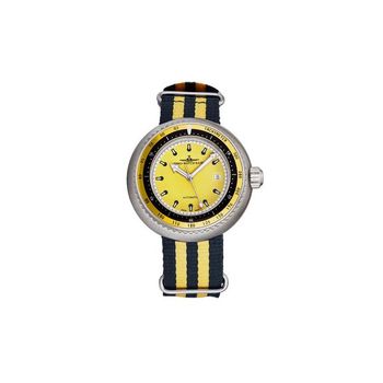 [해외] Zeno 제노 딥 다이버 오토매틱 옐로우 다이얼 남성 시계 6911515