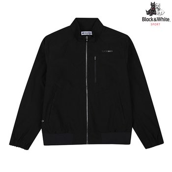 [블랙앤화이트] 남성 립 나일론 안감 자켓 1106GAWN_BLACK