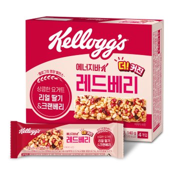 켈로그 에너지바K 레드베리 35g*4개