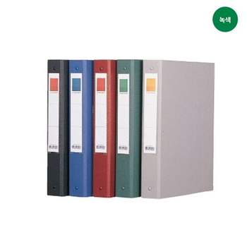 (P)리멤버 353BLO64 3공O링합지바인더(A4/KO301/3cm/녹색)