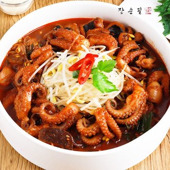장순필 맛있게 매운 양념불 쭈꾸미 볶음 350g 3봉 6봉 /술안주 반찬