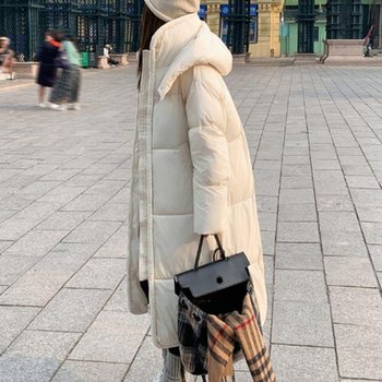 여자 데일리 캐주얼 한파 대비 따뜻한 겨울 롱패딩