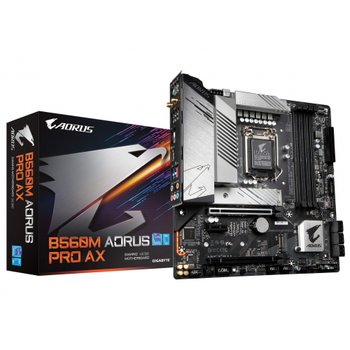 [해외] GIGABYTE B560M AORUS PRO AX Rev.1.0 마더보드 MicroATX [Intel B560 칩셋 탑재] MB5281