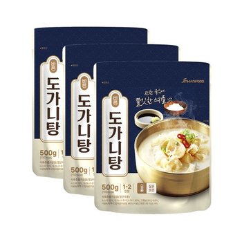 바른 도가니탕 500g x3개