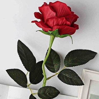 1개 장미조화 인조조화 조화꽃 성묘꽃 가짜식물 (WFG1OZT)