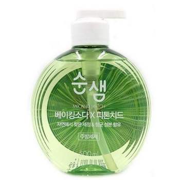 베이킹소다 주방세제 500mL 용기 베이킹소다주방세제 과일세척제 1종
