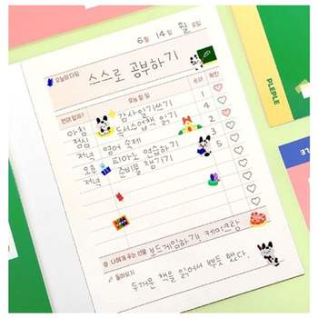 초등학생알림장 SX87QZ13 3P 일정관리 스스로 새학기 공책 세트