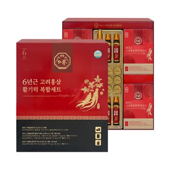 [휴럼] 6년근 고려홍삼 활기력 복합세트