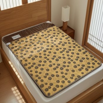 일월 뉴 숯 황토 방 전기 매트 더블 온열 보료 장판 2인용