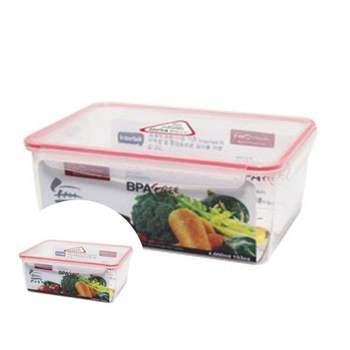 밀폐용기 직 6 2호 4600ML 식재료밀폐용기 반찬밀폐용기 냉장고밀폐용기 냉장고정리용기