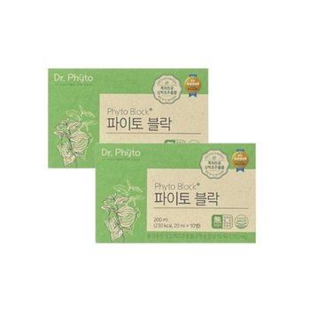 닥터파이토 파이토블락 20ml x 10개입 2개 삼백초추출물