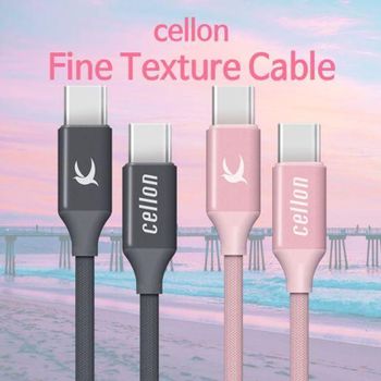 셀론 C to C 케이블 1.2M/C타입케이블/맥북케이블/노트9/갤럭시S9/G7/V30/Q8..
