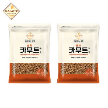 [행사상품] 더프레시 곡물마켓 카무트 500g 2봉 + 수입산 귀리 500g 1봉 증정