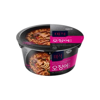 하림 더미식 오징어라면 컵라면 127g x 6개