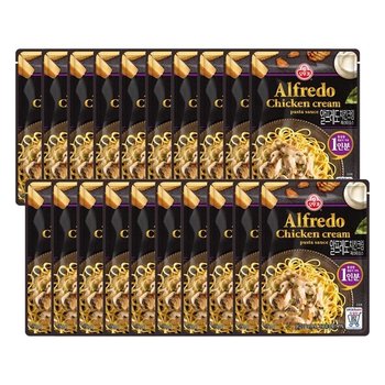 알프레도치킨크림 파스타소스 150G 20개 스파게티양념 스파게티요리소스 스파게티요리양념