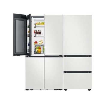 [O] 삼성 비스포크 냉장고 김치냉장고 세트 전체코타화이트 RM70F63M2A+RQ33DB74C1AP
