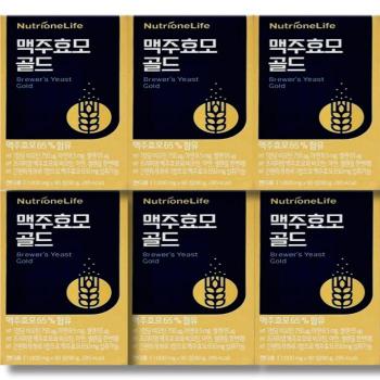 뉴트리원 맥주효모 골드 1000mg x 90정 6박스 (S16413659)