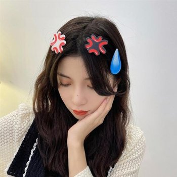 /셀플리 빡침 빠직 머리핀 이모티콘삔 이모티콘핀 AA0142