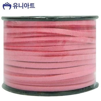 [JHMR0SR4_55]가죽공예끈(소)(분홍) 유니아트(끈)7000