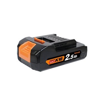 AIMSAK 충전배터리_B25L18DF 18V/2.5Ah/잔량표기 (WC23260)