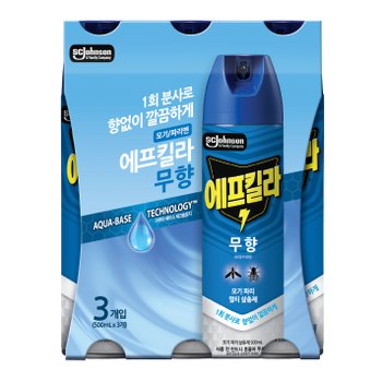 에프킬라 에어졸 무향 500ML*3