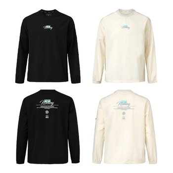 마제라 남성 여성 우븐 긴팔 티셔츠 MSW-TS2401