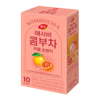 동서 애사비 콤부차 자몽 오렌지 10T