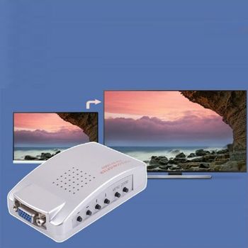 VGA to AV 엔코더 RCA or 비디오 SVHS