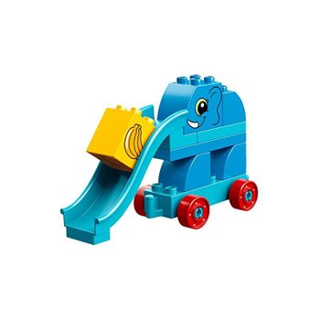 [해외] 레고(LEGO) 듀플로 초록색 컨테이너 디럭스 동물 기차 10863