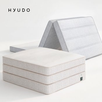 편안한 제주 13cm 본넬스프링 매트리스 접이식 토퍼 S