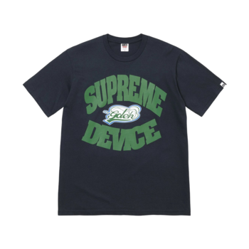 [해외] Supreme x GOODENOUGH Device T-Shirt Navy - 25SS