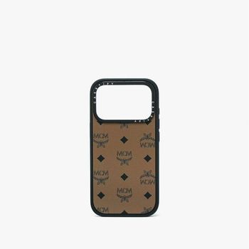 MCM X CASETiFY 모노그램 iPhone 17 Pro 케이스 MXEGSTA15CO