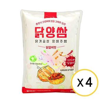 [G]펀쿡 닭양쌈 닭가슴살 양배추쌈 닭갈비맛 280g x 4개 (S50803695)