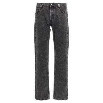 MCQUEEN Metal plate jeans Black   806156QYABB1213 [관부가세포함]