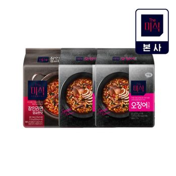 더미식 오징어라면 8개+장인라면 맵싸한맛 4개[35432460]