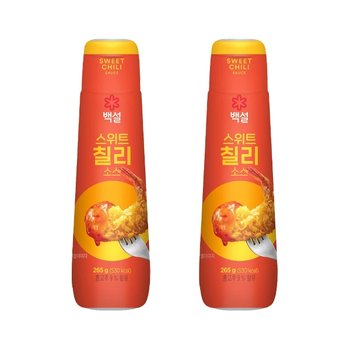 백설 스위트칠리 소스 265g x2개
